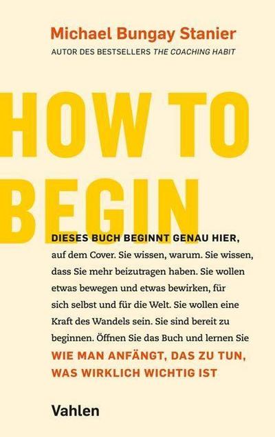 How to begin