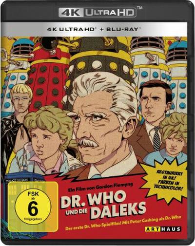 Dr. Who und die Daleks 4K, 1 UHD-Blu-ray + 1 Blu-ray