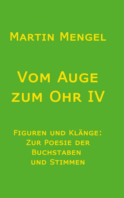 Vom Auge zum Ohr IV