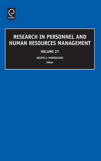 Research in Personnel and Human Resources Management