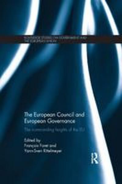 The European Council and European Governance