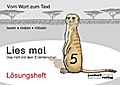 Lies mal!, Vom Wort zum Text - Anfangslesen