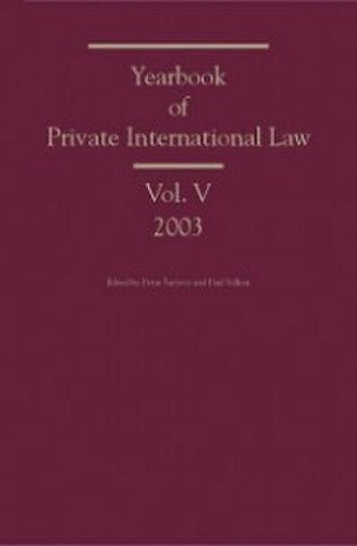 Yearbook of Private International Law