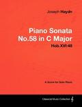 Joseph Haydn - Piano Sonata No.58 in C Major - Hob.XVI:48 - A Score for Solo Piano