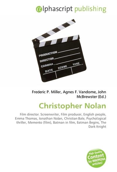 Christopher Nolan - Frederic P. Miller