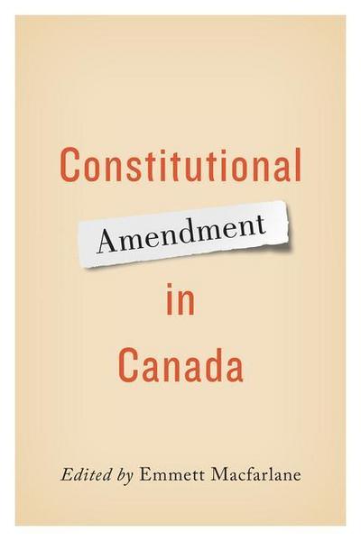 Constitutional Amendment in Canada