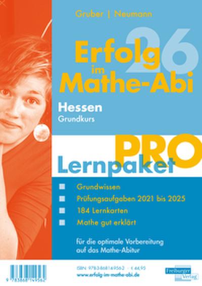 Erfolg im Mathe-Abi 2026 Hessen Lernpaket ’Pro’ Grundkurs