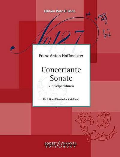 Concertante Sonatefür 2 Flöten (Violinen)