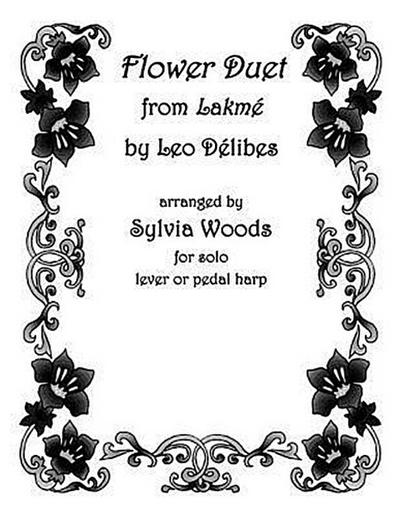 Flower Duet from Lakeme: Arranged for Solo Harp