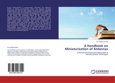 A Handbook on Miniaturization of Antennas