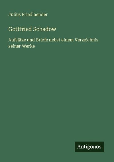 Gottfried Schadow