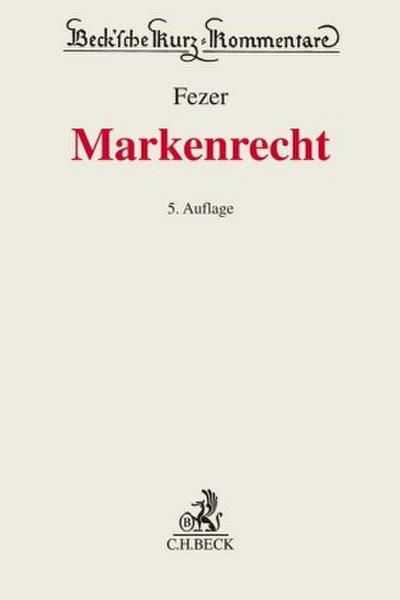 Markenrecht (MarkenR)