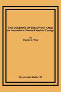 The Doctrine of the Divine Name