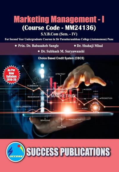 Marketing Management - I(S.Y.B.Com,S.P. College,Sem.-IV)