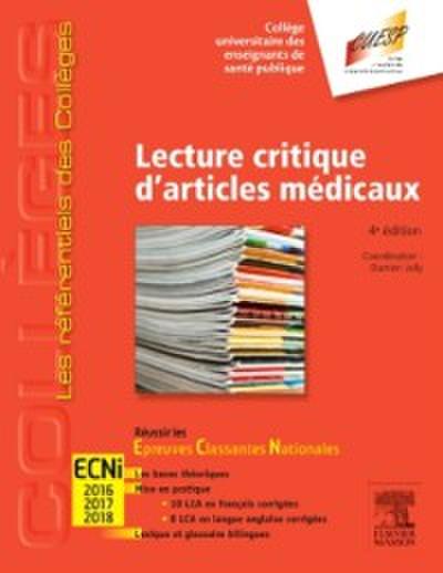 Lecture critique d’articles medicaux