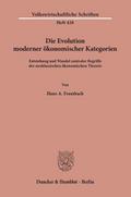 Die Evolution moderner ökonomischer Kategorien.