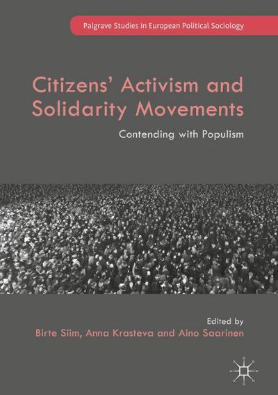 Citizens’ Activism and Solidarity Movements
