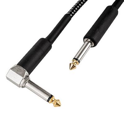 Guitar Cable 3 m (6,3 mm Straight Jack / 6,3 mm Angled Jack)