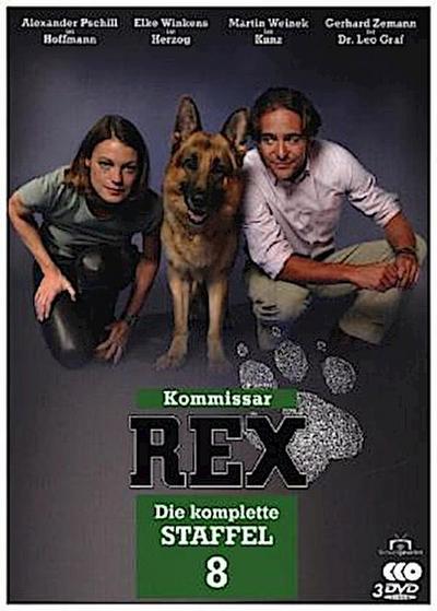 Kommissar Rex. Staffel.8, 3 DVD