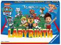 Paw Patrol Junior Labyrinth, 20799, das bekannte Brettspiel von Ravensburger als Junior Version für Kinder ab 4 Jahren