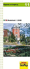 Nordrhein-Westfalen Wanderkarte 11 Wuppertal und Umgebung 1  : 25 000