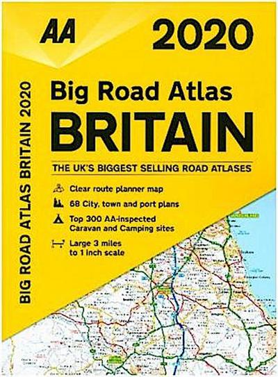 Big Road Atlas Britain 2020