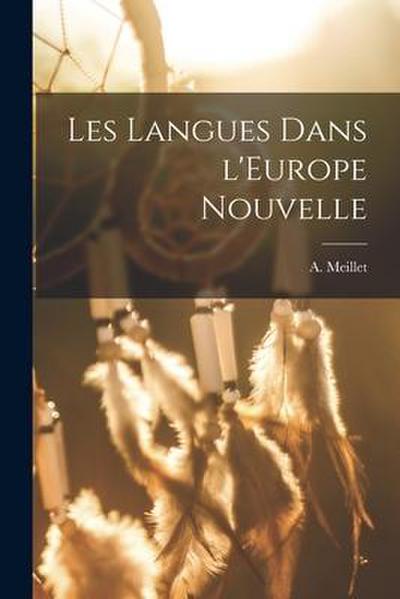 Les langues dans l’Europe nouvelle