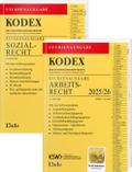 KODEX-Paket Studienausgabe Arbeits- und Sozialrecht 2025/26