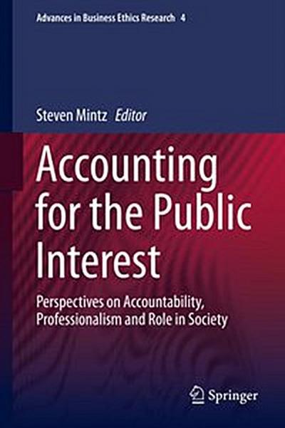 Accounting for the Public Interest