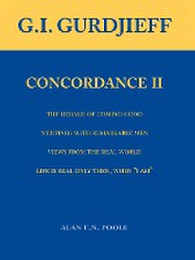 Gurdjieff Concordance II