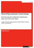 Erweiterung des politischen Spektrums links und re