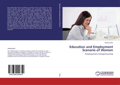 Education and Employment Scenario of Women - Darling Selvi