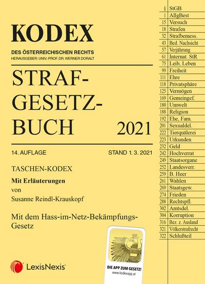 Taschen-Kodex Strafgesetzbuch 2021: mit Erläuterungen