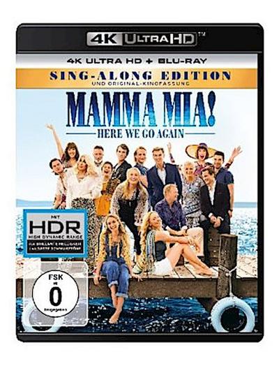 Mamma Mia! #2 - Here we go again! (UHD) Min: 118/DD5.1/WS 2Disc UHD+BR, 4K Ultra