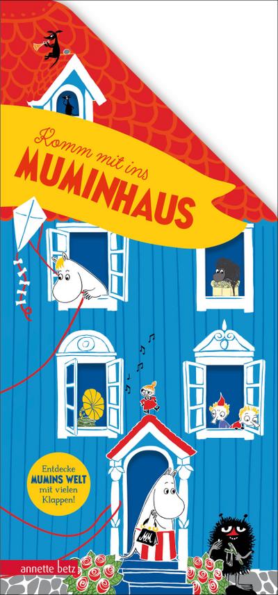 Komm mit ins Muminhaus: Das Pappbilderbuch über das Zuhause der Muminfamilie. Mit vielen Klappen zum Suchen und Entdecken für Kinder ab 3 Jahren. (Die Mumins)