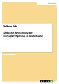 Kritische Betrachtung der Managervergütung in Deutschland