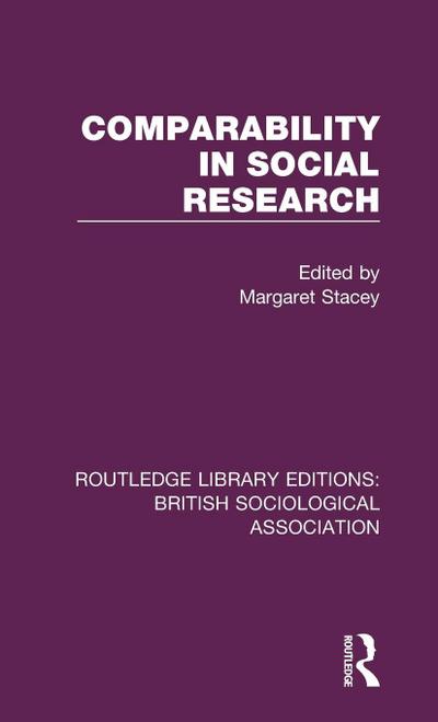 Comparability in Social Research