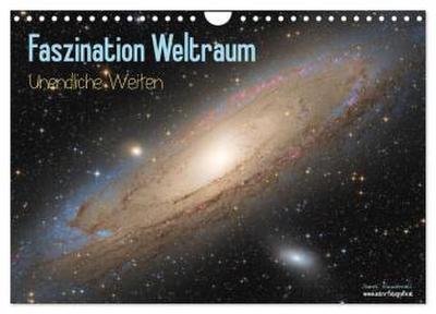 Faszination Weltraum - unendliche Weiten (Wandkalender 2026 DIN A4 quer), CALVENDO Monatskalender