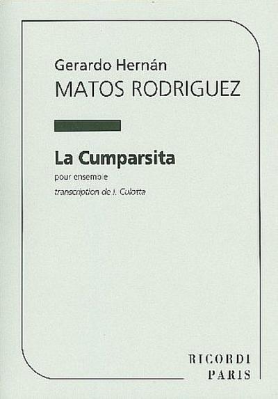 La Cumparsita: Tango für Klavier,Bandoneon, 2 Violinen, Cello, Baß