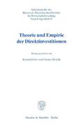 Theorie und Empirie der Direktinvestitionen.