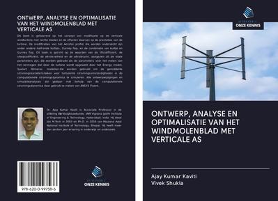 ONTWERP, ANALYSE EN OPTIMALISATIE VAN HET WINDMOLENBLAD MET VERTICALE AS