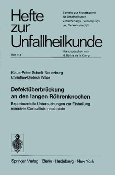 Defektüberbrückung an den langen Röhrenknochen