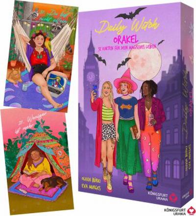 Daily Witch Orakel - 32 Orakelkarten & 48-seitiges Booklet - Hexenstarter-Set (DE)