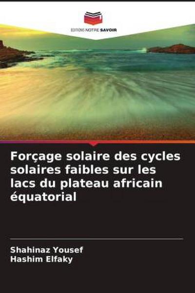 Forçage solaire des cycles solaires faibles sur les lacs du plateau africain équatorial