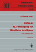 GWAI-91 15.Fachtagung für Künstliche Intelligenz