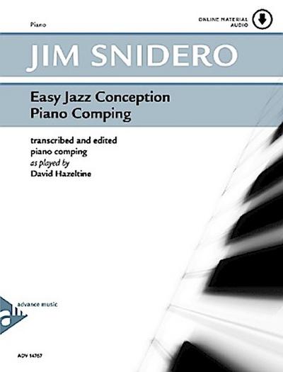 Easy Jazz Conception Piano Comping, w. Audio-CD