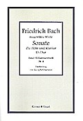 Sonate D-Durfür Flöte und Bc