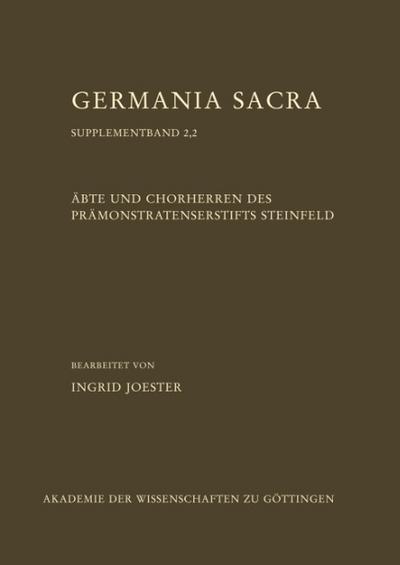 Äbte und Chorherren des Prämonstratenserstifts Steinfeld, Teil 2