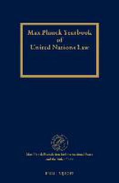 Max Planck Yearbook of United Nations Law, Volume 1 (1997)