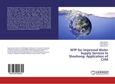 WTP for Improved Water Supply Services In Shoshong: Application of CVM